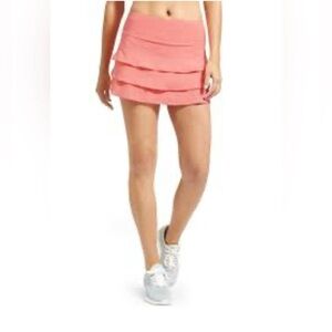 NWOT Athleta Dot Stripe Swagger Athletic Skort sz Large